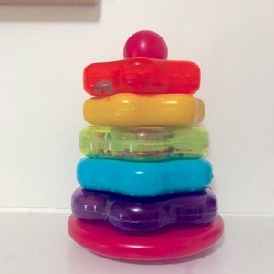 Rainbow stacking toy